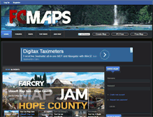 Tablet Screenshot of fcmaps.net